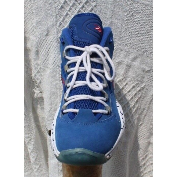 Size 10.5 - Reebok Question Mid Blue - Picture 5 of 10